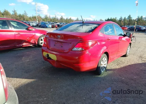 2016 Hyundai Accent Se из США, поврежденный, VIN KMHCT4AE9GU982549